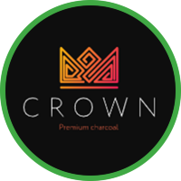 Кокосовый уголь "Crown" (25 мм,12 кубиков) по цене 180 руб. 